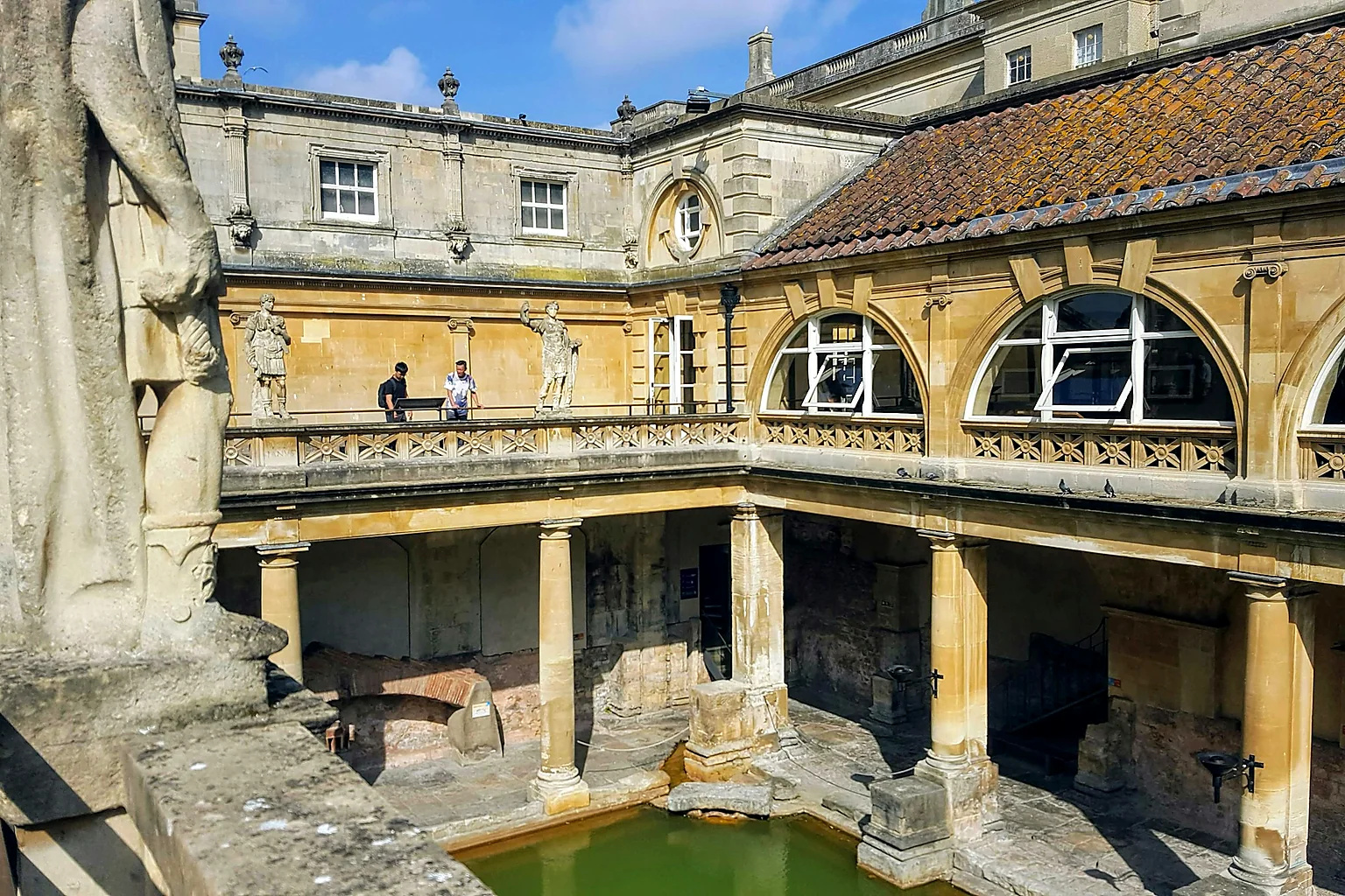 Access and setting context at Buckstaff Baths