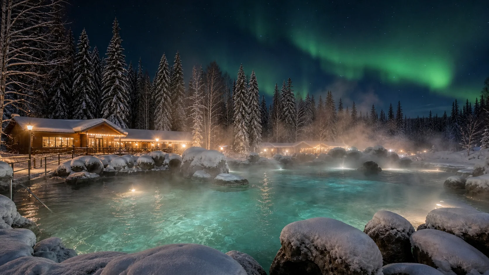 Landscape setting around Chena Hot Springs