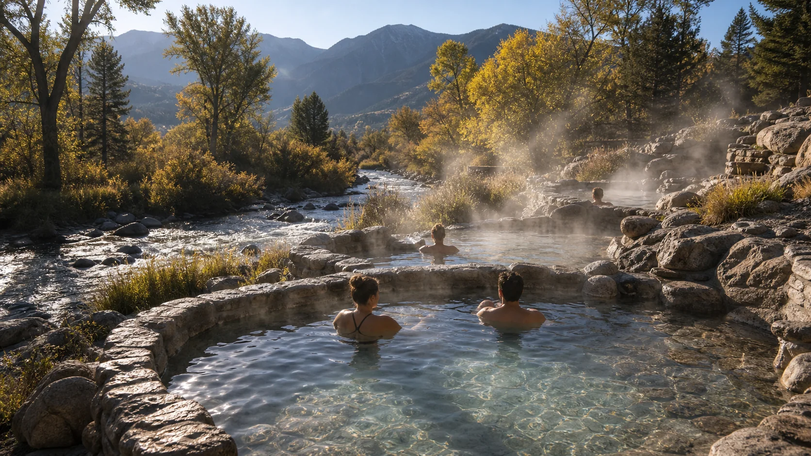 Soaking experience at Cottonwood Hot Springs