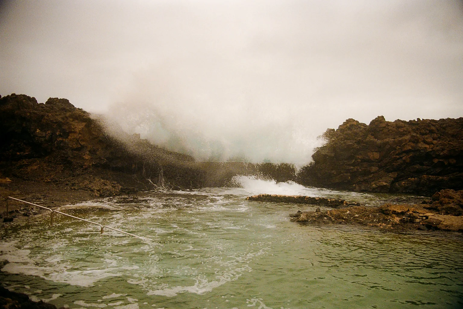 Access and setting context at Fifth Water Hot Springs