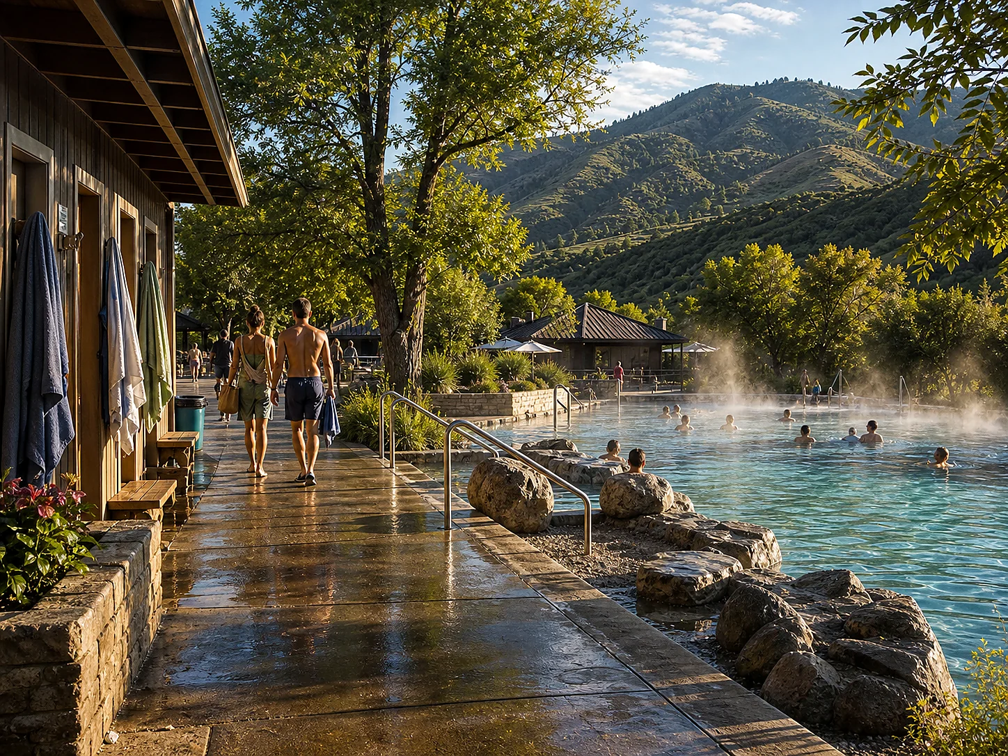 Access and setting context at Lava Hot Springs