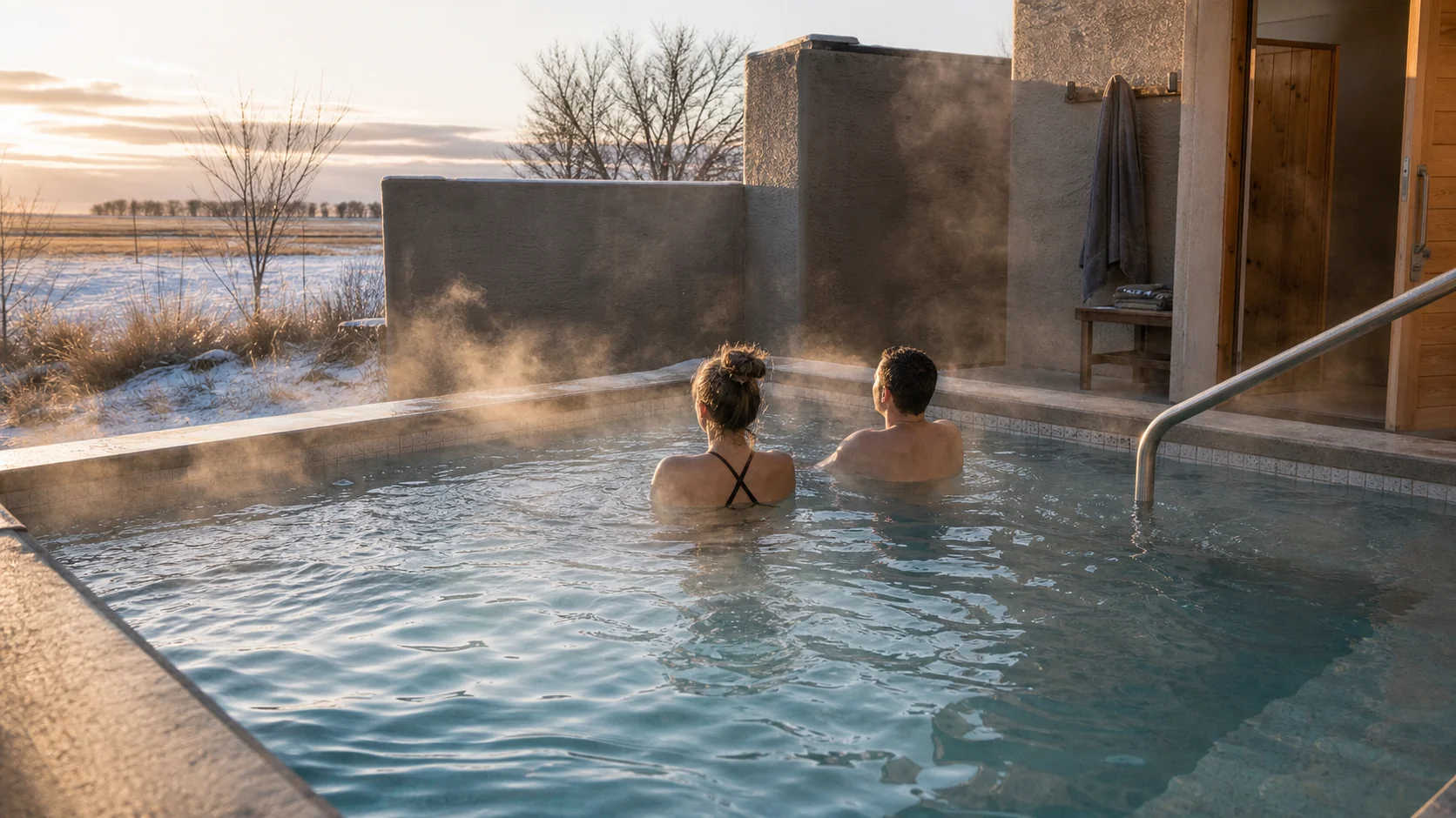 Soaking experience at Miracle Hot Springs