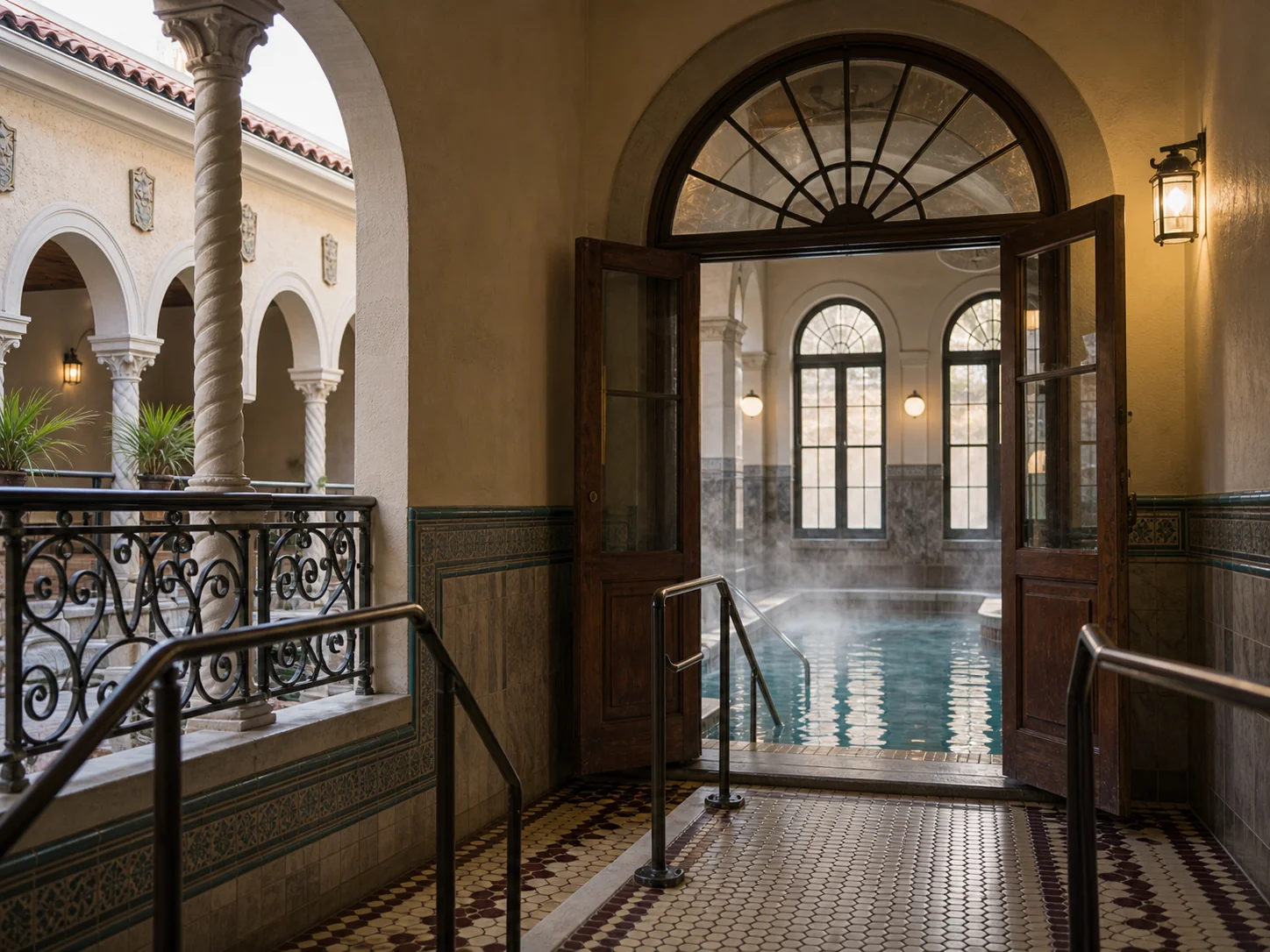 Access and setting context at Quapaw Baths