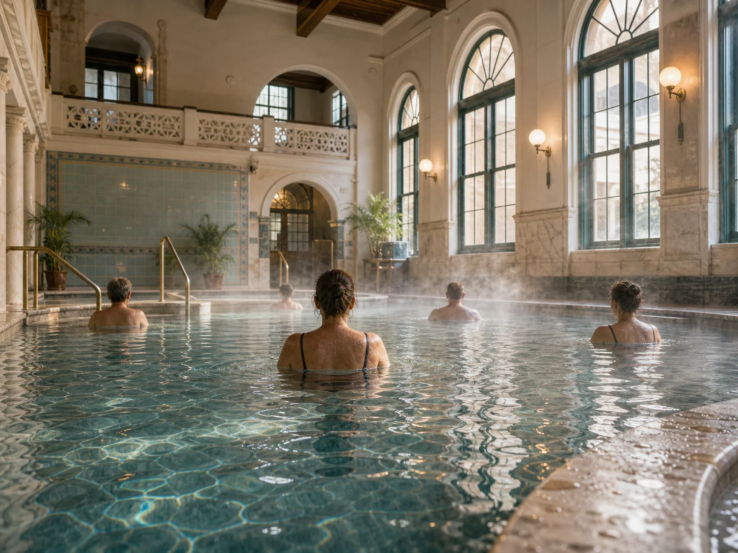 Soaking experience at Quapaw Baths