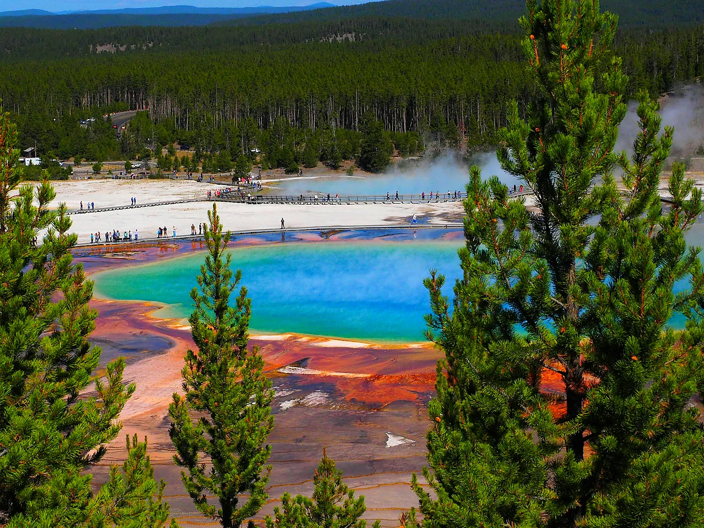 Landscape setting around Remington Hot Springs