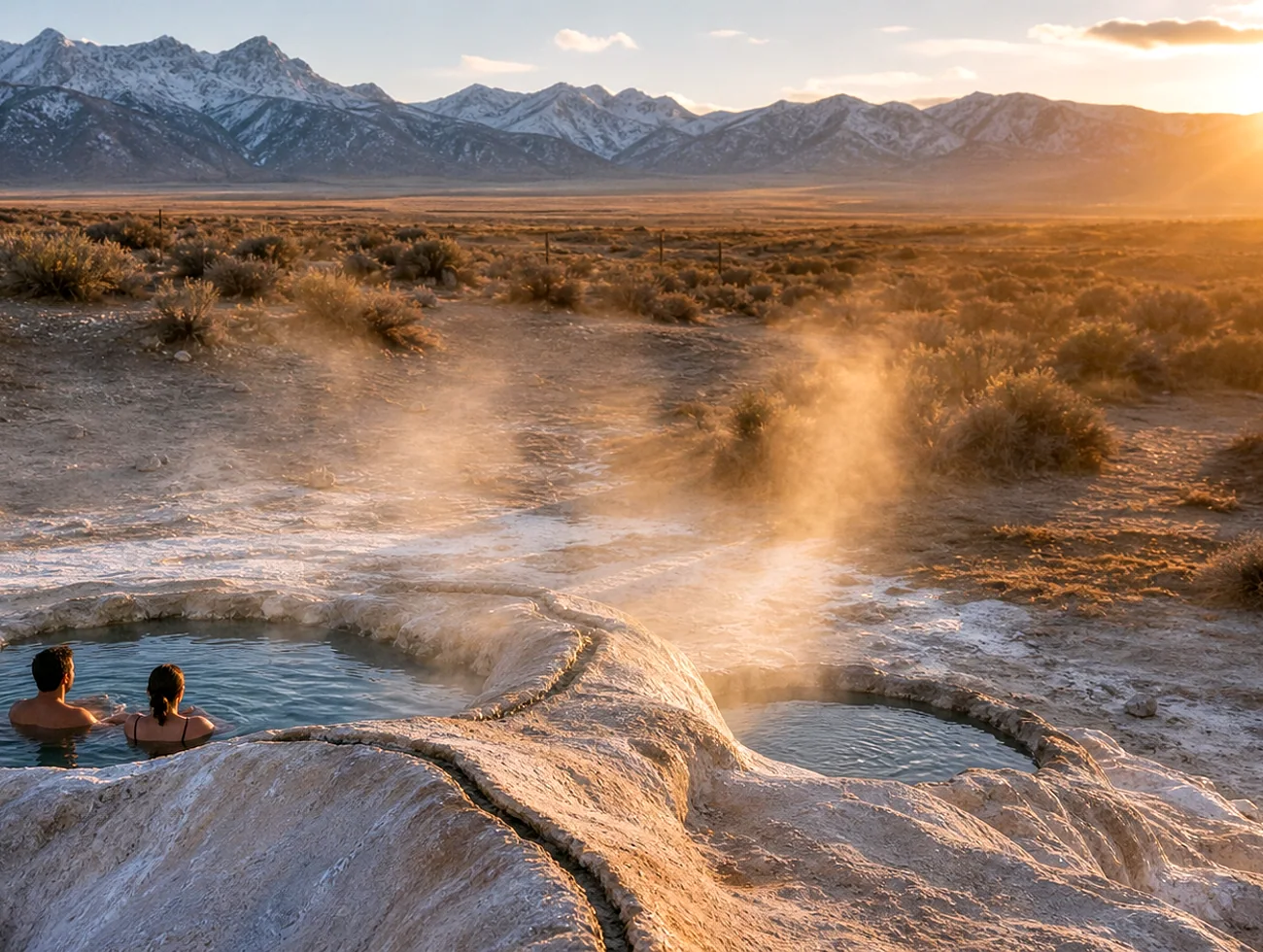Travertine Hot Springs experience image